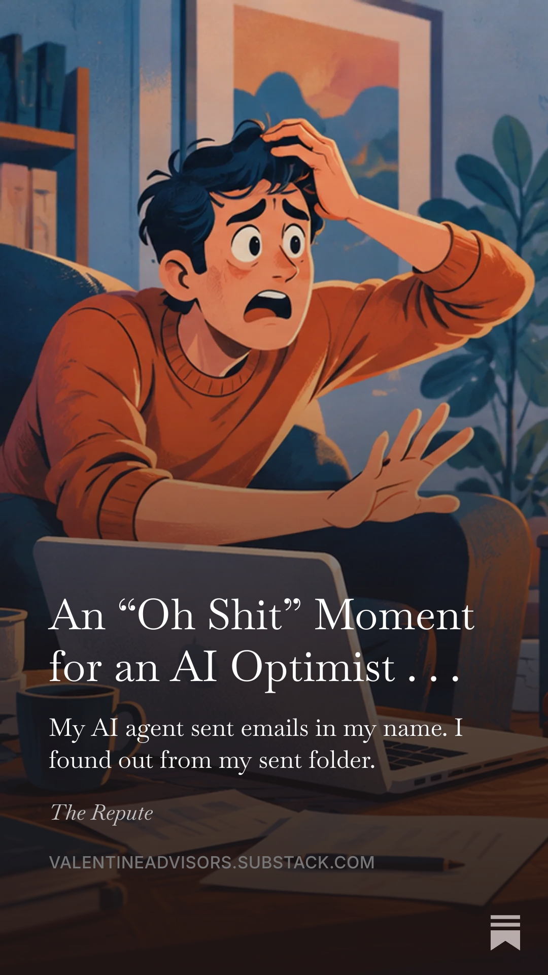 An “Oh Shit” Moment for an AI Optimist . . . — The Repute cover
