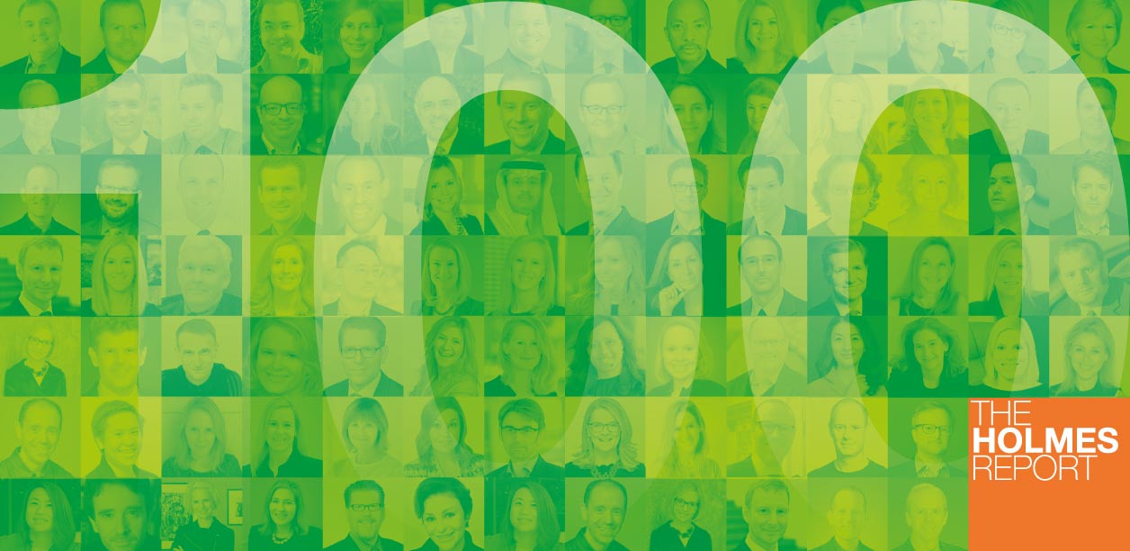 The Holmes Report Influence 100, 2019